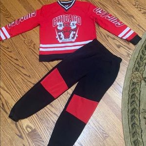 Chicago Bulls 2 piece! Never worn